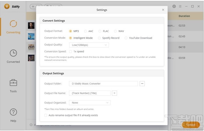 Sidify Spotify Music Converter(音频转换器)