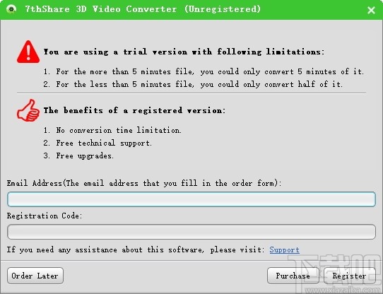 7thShare 3D Video Converter(视频转换器)