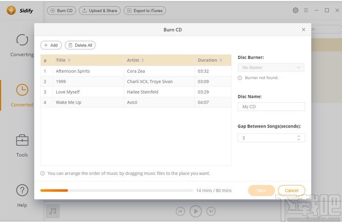 Sidify Spotify Music Converter(音频转换器)