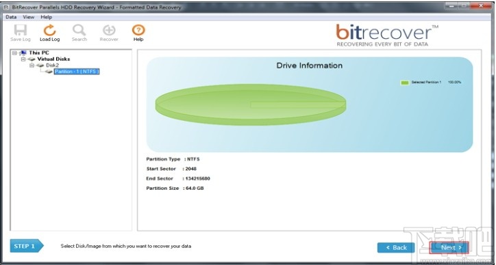 BitRecover Parallels HDD Recovery Wizard(HDD数据恢复工具)