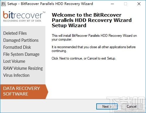 BitRecover Parallels HDD Recovery Wizard(HDD数据恢复工具)
