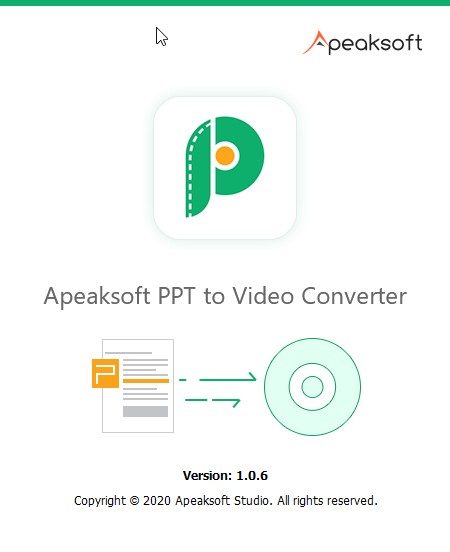 Apeaksoft PPT to Video Converter转换PPT为视频文件的方法