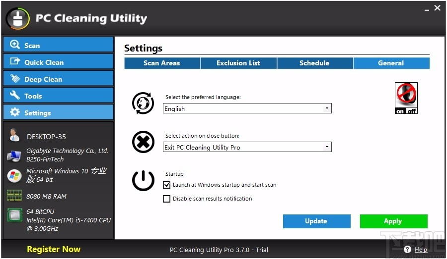 PC Cleaning Utility(电脑垃圾清理软件)