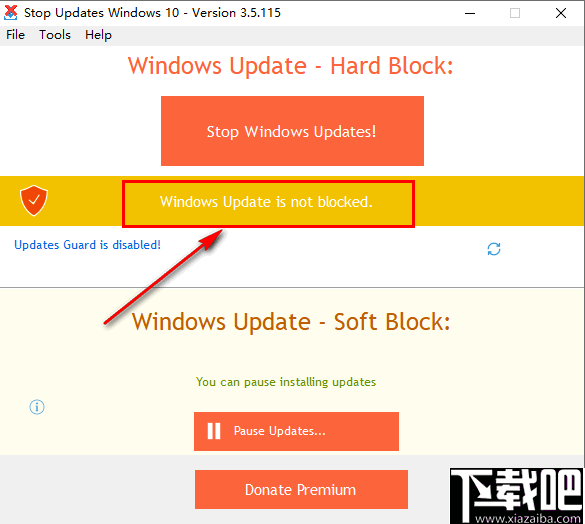 StopUpdates10(win10自动更新关闭工具)