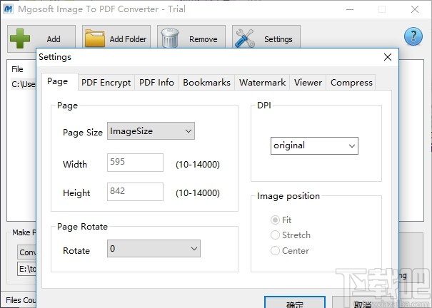 Mgosoft Image To PDF Converter(图片转PDF工具)