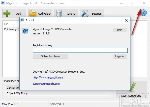 Mgosoft Image To PDF Converter(图片转PDF工具)