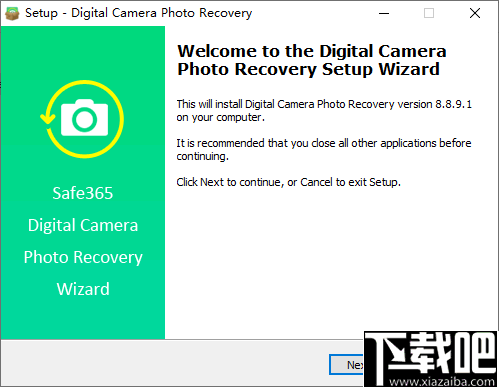 safe365 Digital Camera Photo Recovery Wizard(数码相片恢复软件)