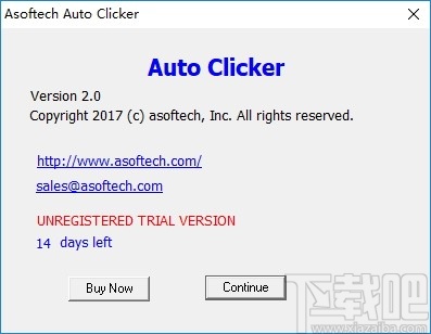 Auto Clicker Asoftech(鼠标自动点击器)