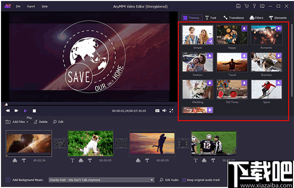 AnyMP4 Video Editor(视频编辑软件)