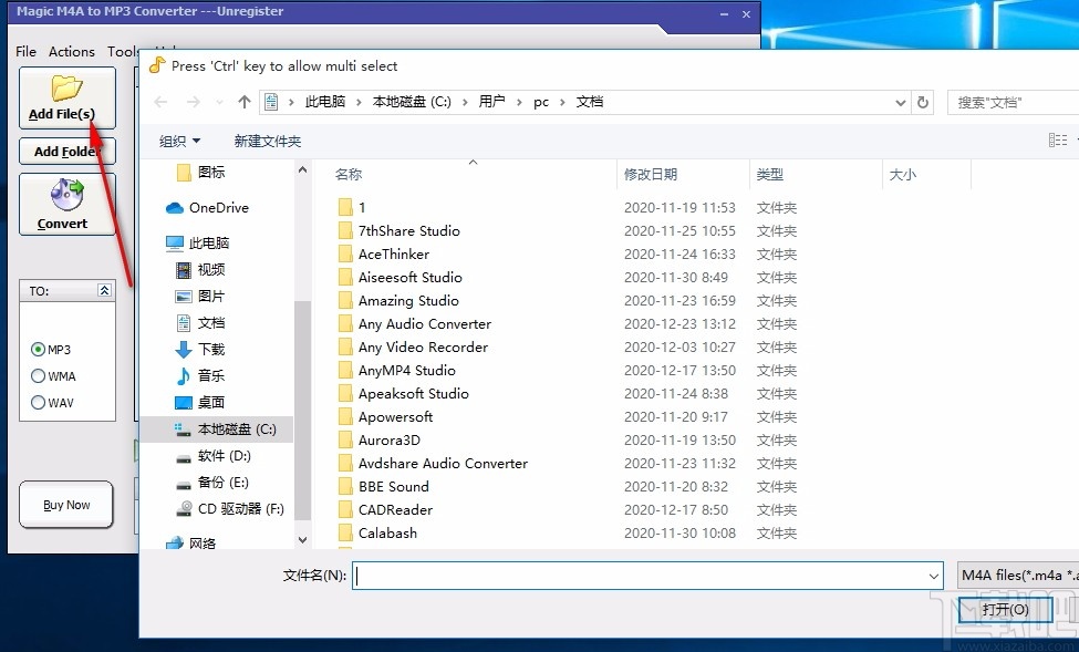 Magic M4A to MP3 Converter(M4A转MP3转换器)