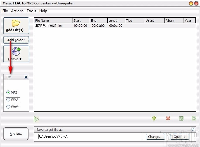 Magic FLAC to MP3 Converter(flac转mp3转换器)