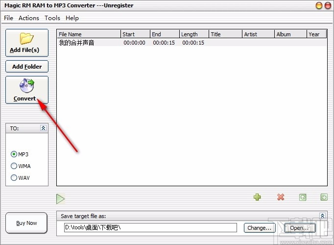 Magic RM RAM to MP3 Converter(音频转换软件)