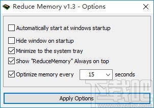 Reduce Memory(内存整理工具)