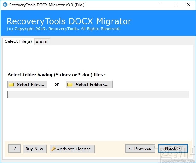 RecoveryTools DOCX Migrator(DOCX文件转换器)