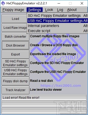 HxC Floppy Emulator(软盘模拟工具)