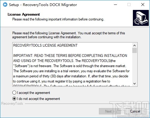 RecoveryTools DOCX Migrator(DOCX文件转换器)