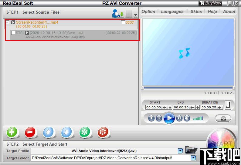 RZ AVI Converter(AVI视频转换器)