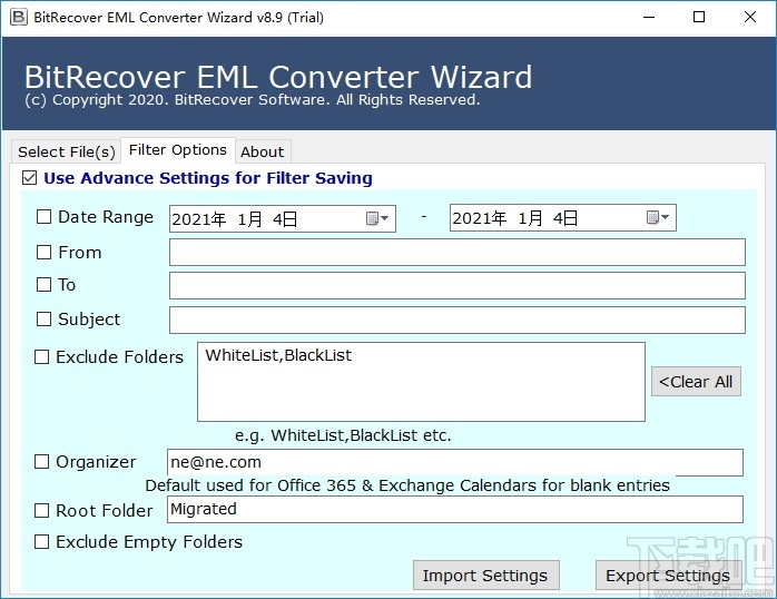 EML Converter Wizard(EML转换器)