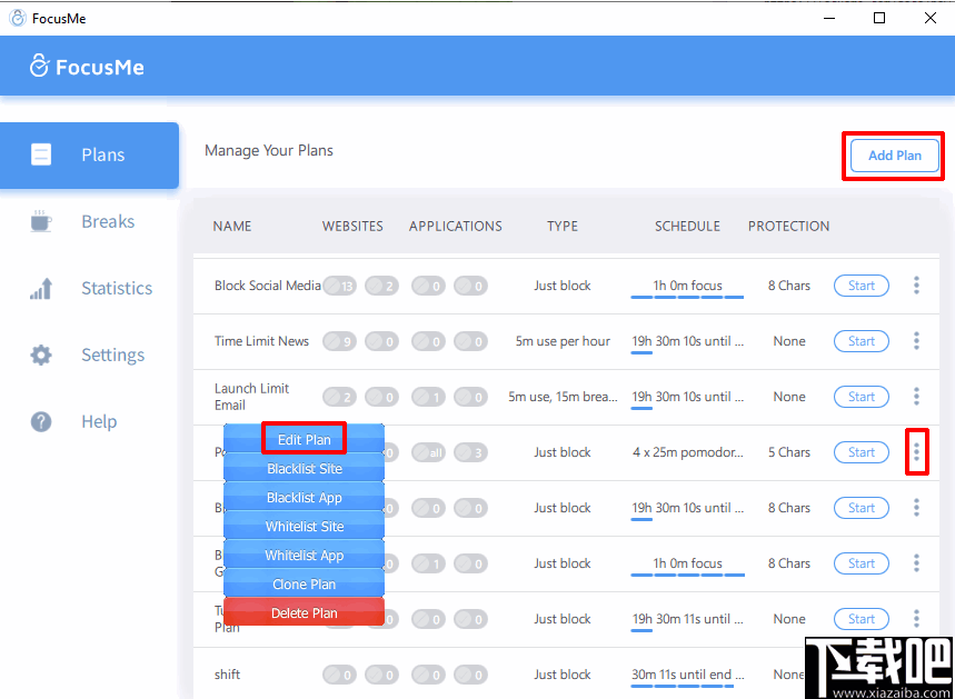 FocusMe(网站拦截器)