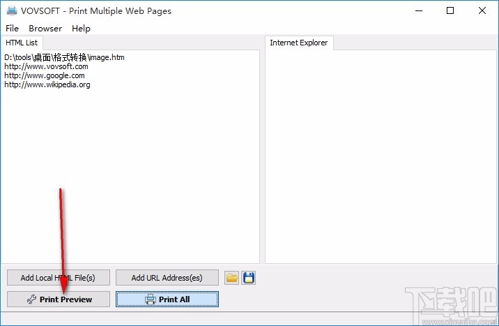 Print Multiple Web Pages(页面打印软件)