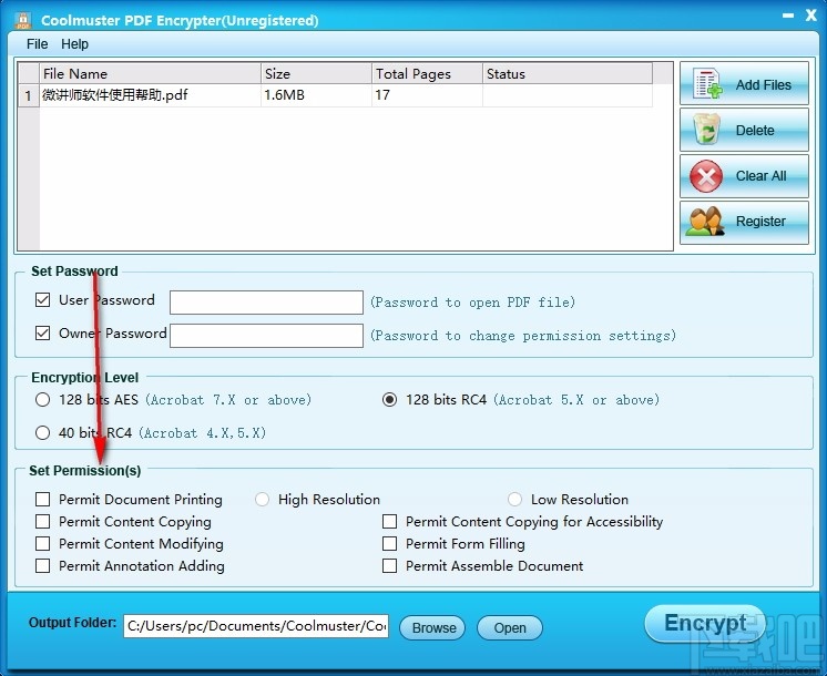 Coolmuster PDF Encrypter(PDF加密工具)