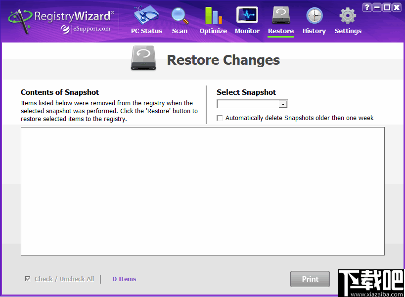 RegistryWizard(注册表清理修复工具)