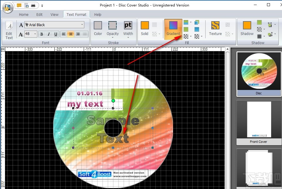 Soft4Boost Disc Cover Studio(光盘封面制作软件)