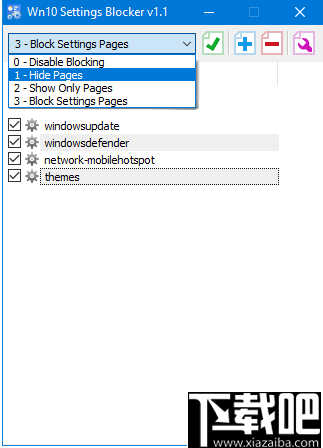 Win10 Settings Blocker(win10隐藏设置工具)