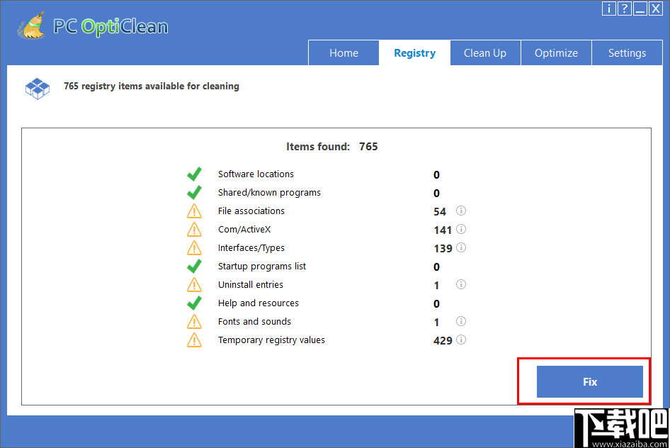 PC OptiClean(系统清理优化工具)