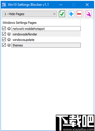 Win10 Settings Blocker(win10隐藏设置工具)