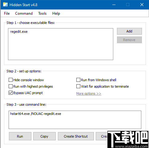 Hidden Start(命令行工具)