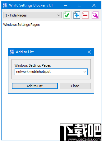 Win10 Settings Blocker(win10隐藏设置工具)