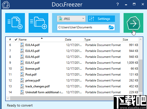 DocuFreezer(文档格式转换器)