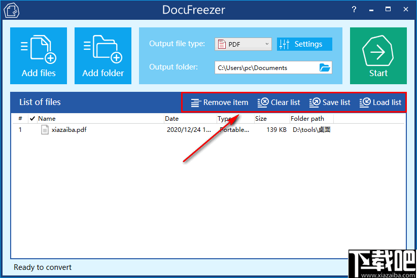 DocuFreezer(文档格式转换器)