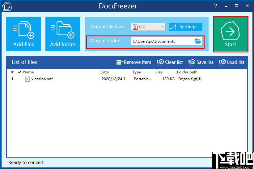 DocuFreezer(文档格式转换器)