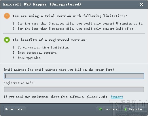 Emicsoft DVD Ripper(DVD翻录工具)