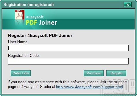 4Easysoft PDF Joiner(PDF合并软件)