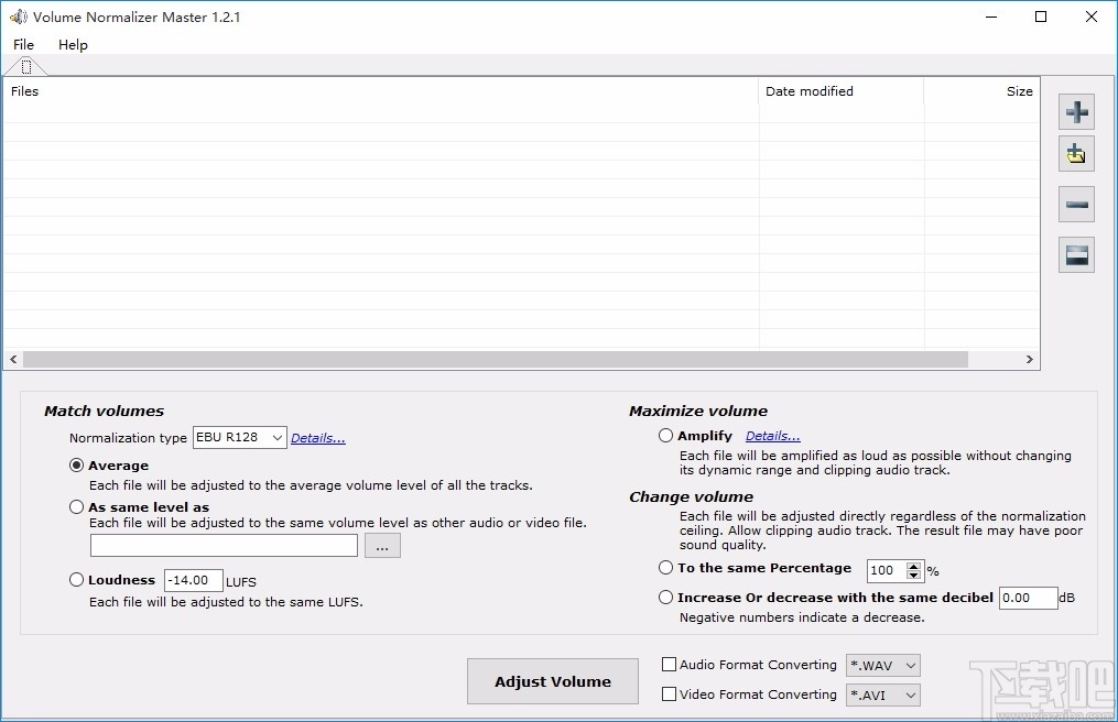 Volume Normalizer Master