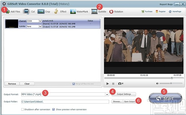 Free SWF to Video Converter(免费Swf到视频转换器)