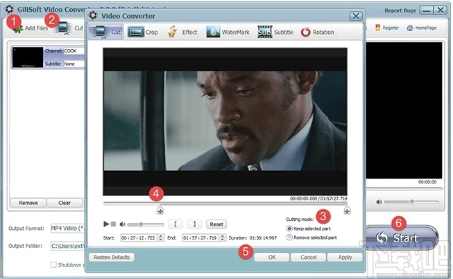 Free SWF to Video Converter(免费Swf到视频转换器)