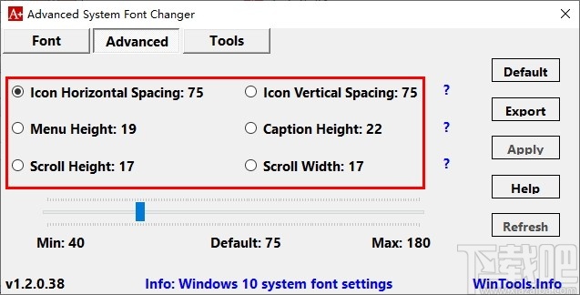 Advanced System Font Changer(系统字体更换工具)