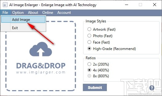 AI Image Enlarger(智能图像无损放大工具)