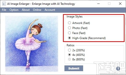 AI Image Enlarger(智能图像无损放大工具)