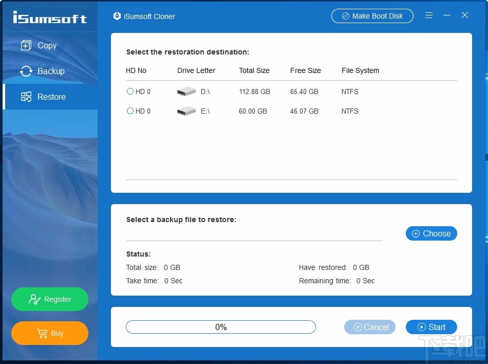 iSumsoft Cloner(系统分区备份软件)