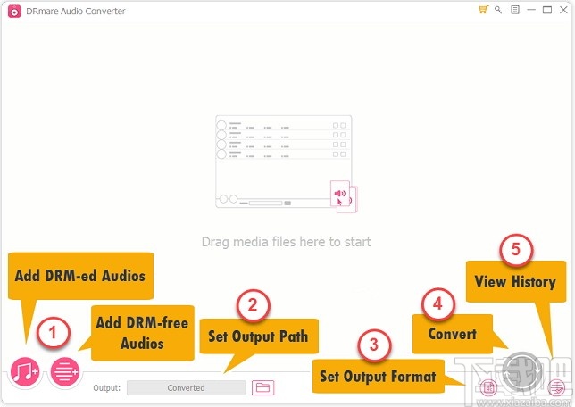 DRmare Audio Converter(音频格式转换器)