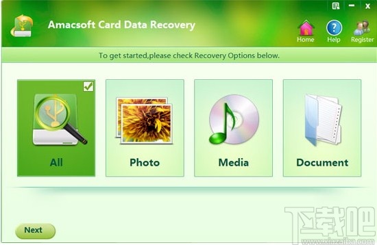 Amacsoft Card Data Recovery