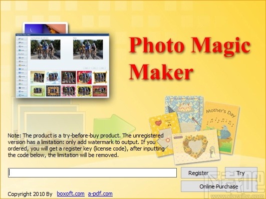 Boxoft Photo Magic Maker(照片编辑软件)