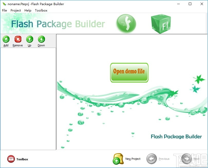 Boxoft Flash Package Builder(Flash软件生成工具)