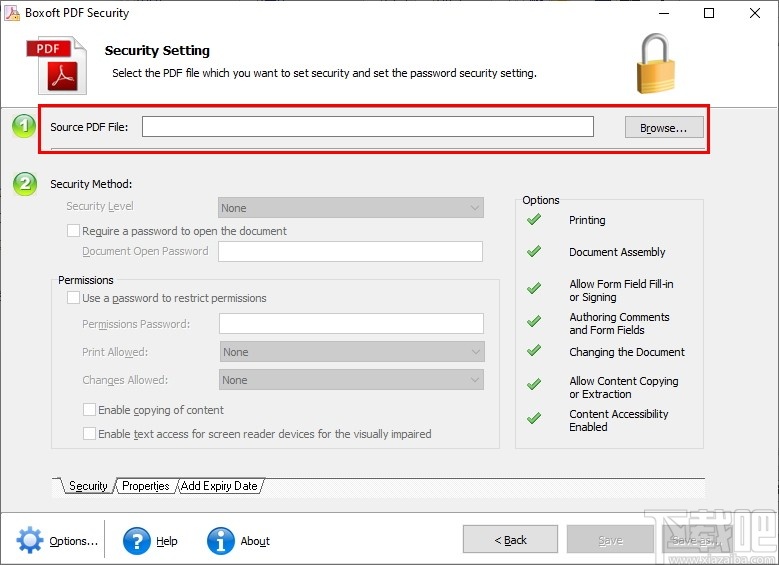 Boxoft PDF Security(PDF安全设置软件)