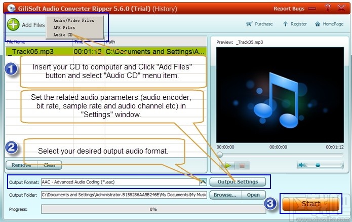 Free Audio Converter(免费音频格式转换)